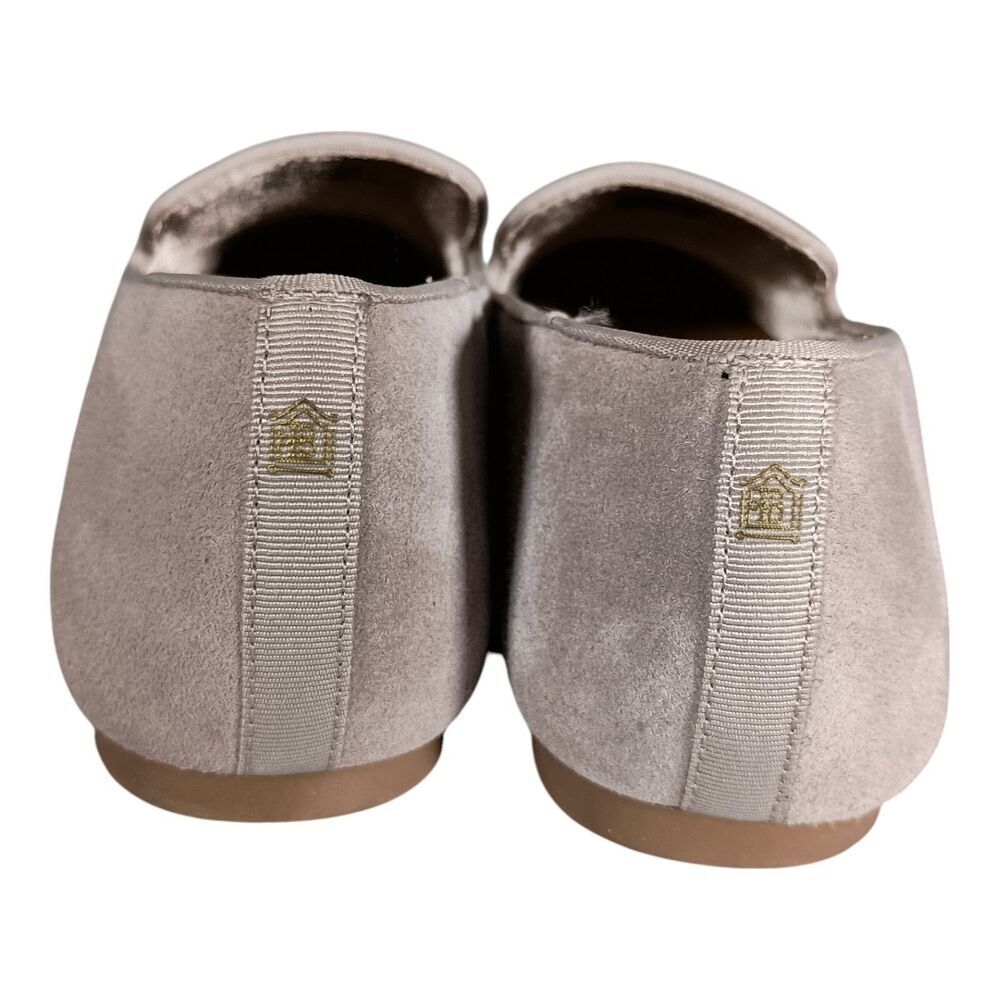 Birdies The Starling Shoes Flats Loafter Suede Stone Grey Women's 6.5 - Picture 8 of 12